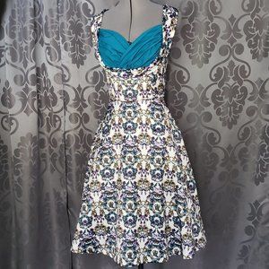 Lindy Bop Ophelia Rockabilly Swing Cocktail Dress